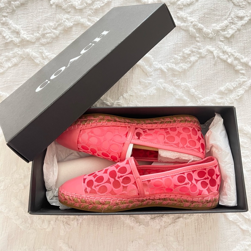 Coach Cleo Espadrille Orchid